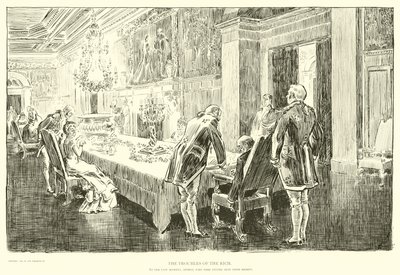 सामाजिक सीढ़ी के लिए चित्रण द्वारा Charles Dana Gibson