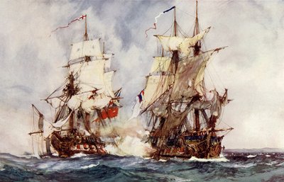 क्रिसेंट द्वारा फ्रांसीसी पुनर्मिलन पर कब्जा, 1793 द्वारा Charles Edward Dixon