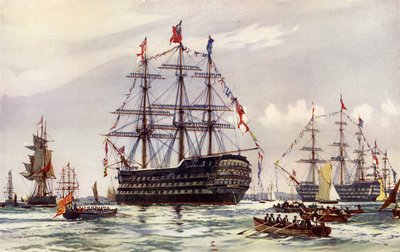 1845 की रीथीड रिव्यू की रानी द्वारा Charles Edward Dixon