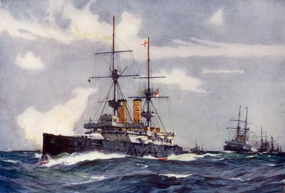 रिजर्व स्क्वाड्रन की ली लाइन, 1901 का बदला द्वारा Charles Edward Dixon
