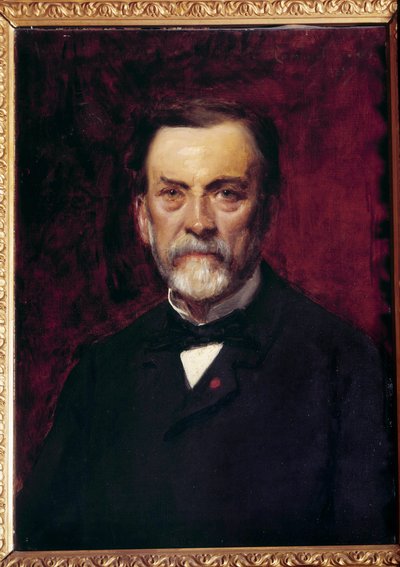 लुई पाश्चर का पोर्ट्रेट (1822-1895) एमिल ऑगस्टे कैरोलस ड्यूरन (1837-1917) द्वारा 19वीं सदी के पेरिस, मुसी पाश्चर की पेंटिंग द्वारा चार्ल्स एमिल अगस्टे कैरोलस डुरान