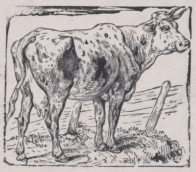 एक गाय, सीए। 1853. द्वारा चार्ल्स एमिले जेक