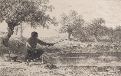 बैटफिशिंग, 1864। द्वारा चार्ल्स एमिले जेक