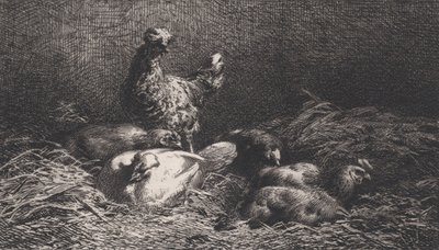 हेंस, 1867। द्वारा चार्ल्स एमिले जेक