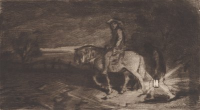 द कैवेलियर, 1848। द्वारा चार्ल्स एमिले जेक
