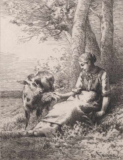ए फ्रेंडशिप, 1867., 1867। द्वारा चार्ल्स एमिले जेक