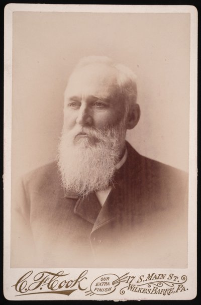 1894 से पहले हेनरी ब्लैकमैन प्लंब 1829-1921 का पोर्ट्रेट। द्वारा चार्ल्स एफ कुक