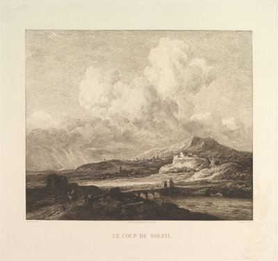 ए बर्स्ट ऑफ सनलाइट, 1860। द्वारा चार्ल्स फ्रेंकोइस डबगें