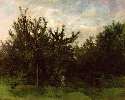एक Apple Orchard द्वारा चार्ल्स फ्रेंकोइस डबगें