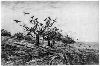 रेवेन ट्री, 1840-1875, 1924 द्वारा चार्ल्स फ्रेंकोइस डबगें