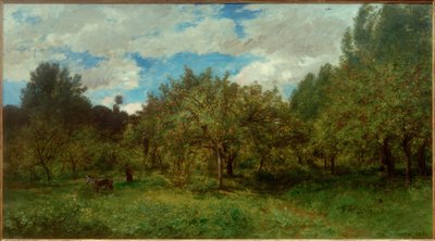 फसल के समय CFDaubigny, फ्रेंच बाग द्वारा चार्ल्स फ्रेंकोइस डबगें