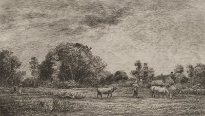 चंद्रोदय, 1861। द्वारा चार्ल्स फ्रेंकोइस डबगें