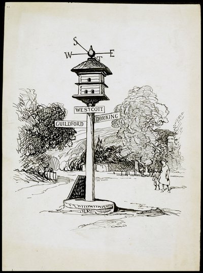 कबूतर, वेस्टकॉट, सरे, 1892-1933 द्वारा चार्ल्स जॉर्ज हार्पर