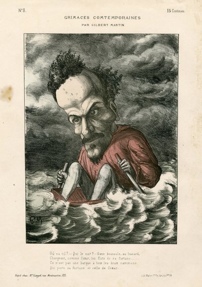 समकालीन ग्रिमेस - चार्ल्स गिल्बर्ट-मार्टिन द्वारा चित्रण (1839-1905): रोशफोर्ट हेनरी (1831-1913) - सागर द्वारा चार्ल्स गिल्बर्ट मार्टिन