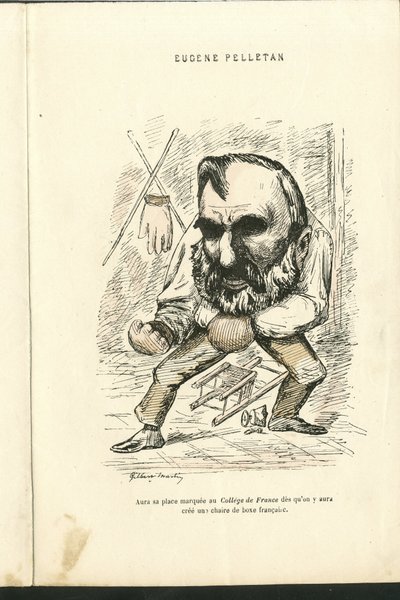 चार्ल्स गिल्बर्ट-मार्टिन (1839-1905) द्वारा "" समकालीन ग्रिमेस "" में चित्रण द्वारा चार्ल्स गिल्बर्ट मार्टिन