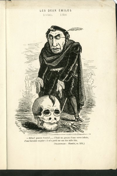 चार्ल्स गिल्बर्ट-मार्टिन (1839-1905) द्वारा "" समकालीन ग्रिमेस "" में चित्रण द्वारा चार्ल्स गिल्बर्ट मार्टिन