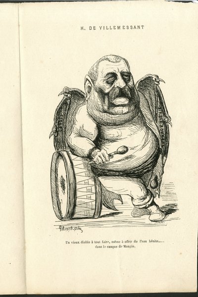 चार्ल्स गिल्बर्ट-मार्टिन (1839-1905) द्वारा "" समकालीन ग्रिमेस "" में चित्रण द्वारा चार्ल्स गिल्बर्ट मार्टिन