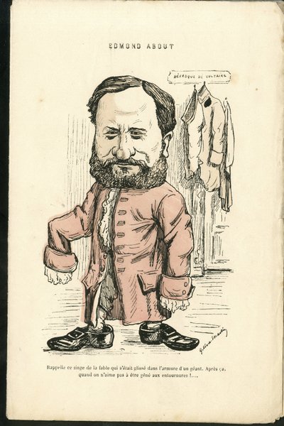 चार्ल्स गिल्बर्ट-मार्टिन (1839-1905) द्वारा चित्रण ""समकालीन ग्रिमेस" में द्वारा चार्ल्स गिल्बर्ट मार्टिन