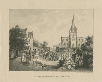 सेडगली - विकरेज गार्डन: जस्ता से मुद्रित, 30 जून 1837 द्वारा चार्ल्स गिर्लस्टोन