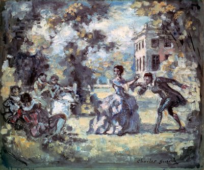 अमोघ दृश्य, c1908 द्वारा चार्ल्स गुएरिन