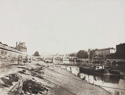 पोंट डी ला कॉनकॉर्ड, 1852 से देखें। द्वारा चार्ल्स हेनरी प्लाउट