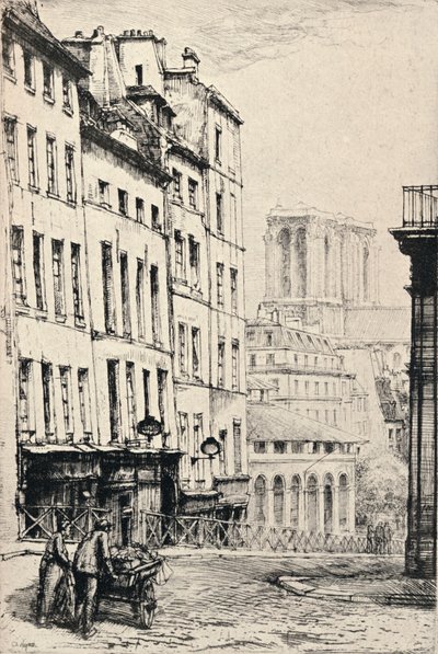 रुए डे ला मॉन्टेन-स्टी जेनेवीव, 1915 द्वारा चार्ल्स हेमन
