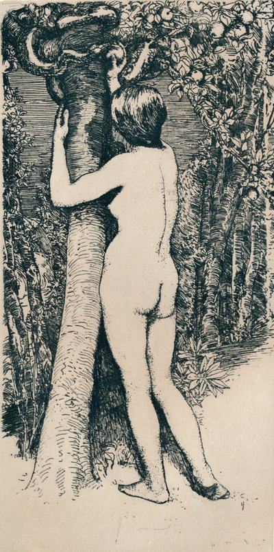 ईव, c1900 1903-1904। द्वारा चार्ल्स होरोलिड