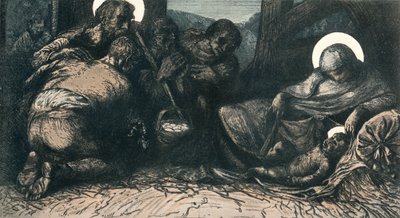 द नेटिविटी, c1900 1903-1904 द्वारा चार्ल्स होरोलिड