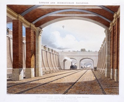 लंदन और बर्मिंघम रेलवे, 1837 द्वारा चार्ल्स हंट
