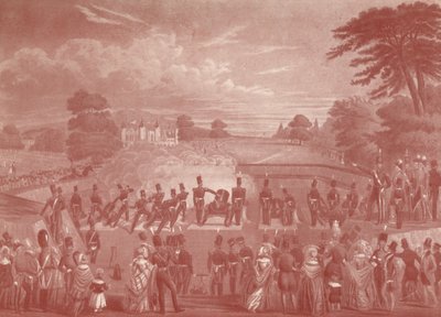 वूलविच में मोर्टार बैटरी, 1847 1909 द्वारा चार्ल्स हंट