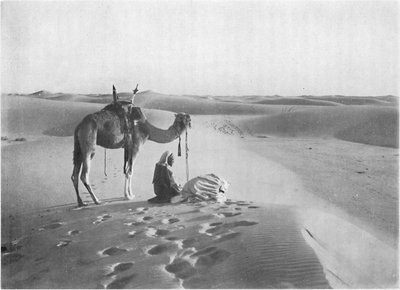 रेगिस्तान में सूर्यास्त प्रार्थना, c1913 द्वारा चार्ल्स जेएस माकिन
