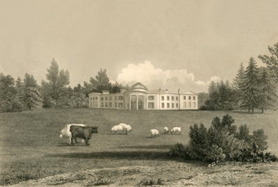 शेरनफोल्ड पार्क, 1835। द्वारा चार्ल्स जे स्मिथ