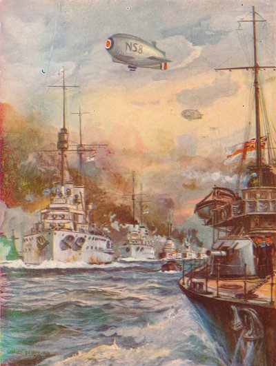 जर्मन उच्च समुद्र बेड़े का आत्मसमर्पण, 1918 1919 द्वारा चार्ल्स जॉन डी लेसी