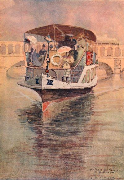 बोट-पैरिसियन एट द पॉइंट डु जर्स, 1915 द्वारा चार्ल्स जौस