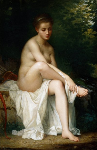 निम्फ इस्मीन, 1878 द्वारा Charles Landelle