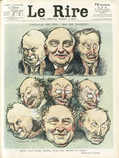 Le Rire . के कवर के लिए चार्ल्स लिएंड्रे का चित्रण (1862-1934) द्वारा चार्ल्स लिएंड्रे