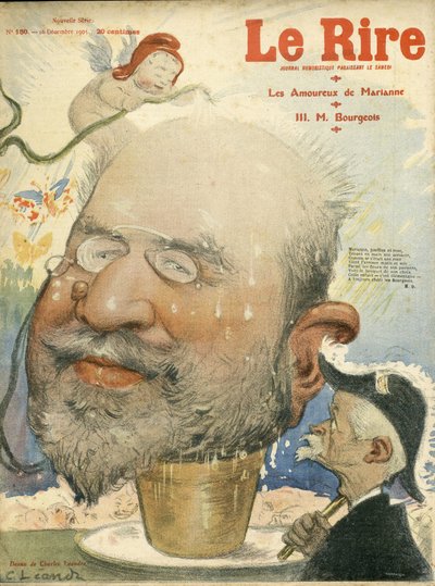 Le Rire . के कवर के लिए चार्ल्स लिएंड्रे का चित्रण (1862-1934) द्वारा चार्ल्स लिएंड्रे