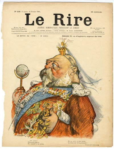 Le Rire . के कवर के लिए चार्ल्स लिएंड्रे का चित्रण (1862-1934) द्वारा चार्ल्स लिएंड्रे