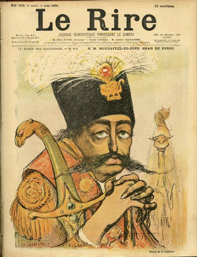 Le Rire . के कवर के लिए चार्ल्स लिएंड्रे का चित्रण (1862-1934) द्वारा चार्ल्स लिएंड्रे