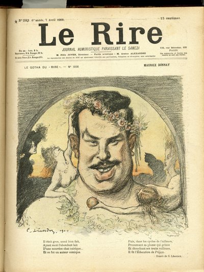 ले रीयर के कवर के लिए चार्ल्स लिएंड्रे का चित्रण (1862-1934) द्वारा चार्ल्स लिएंड्रे