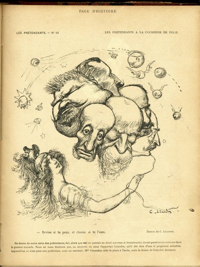 Le Rire . में चार्ल्स लिएंड्रे का चित्रण (1862-1934) द्वारा चार्ल्स लिएंड्रे
