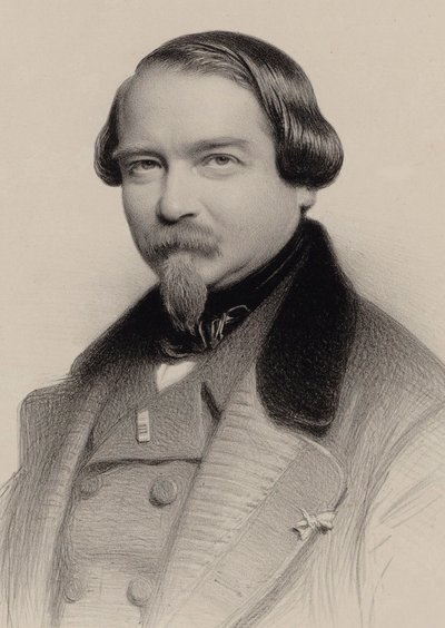 संगीतकार जीन-जार्ज कास्टनर का पोर्ट्रेट 1810-1867, 1857। द्वारा चार्ल्स लुई बुगनीट