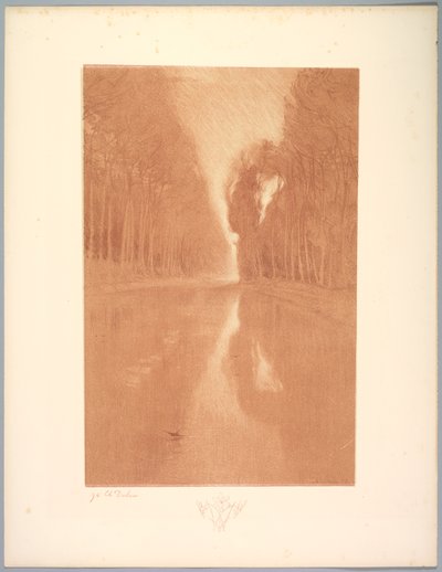 लैंडस्केप सूट: लैंडस्केप, प्लेट 2, नोट, स्टारफ्लॉवर, 1892-1893। द्वारा चार्ल्स मैरी ड्यूलाक