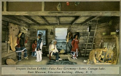 Iroquois भारतीय प्रदर्शनी, राज्य संग्रहालय, अल्बानी द्वारा चार्ल्स मैरियन रसेल