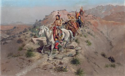 वारपाथ पर, 1895 द्वारा चार्ल्स मैरियन रसेल