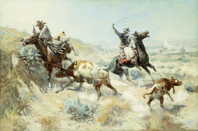 रेंज मदर, 1908 द्वारा चार्ल्स मैरियन रसेल