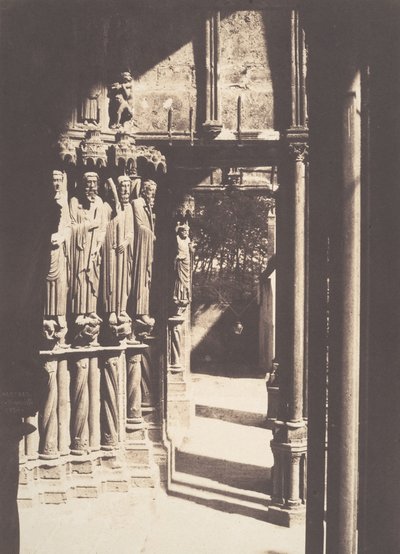 [साउथ पोर्टल, चार्ट्रेस कैथेड्रल], 1854। द्वारा चार्ल्स मारविल