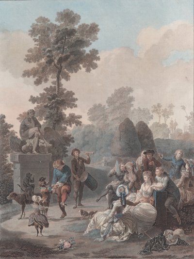 टैम्बोरिन, 1788-94। द्वारा चार्ल्स मेल्चिएर डेसकोर्टिस