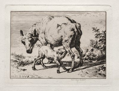 ईवे टू लाम, 1850। द्वारा चार्ल्स मेरियन