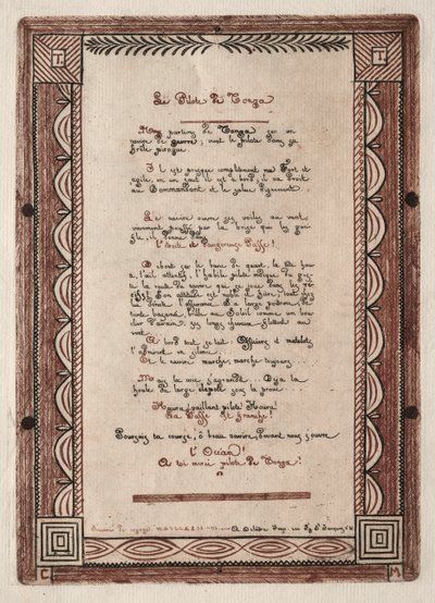 1856 में टोंगा के पायलट के लिए छंद। द्वारा चार्ल्स मेरियन